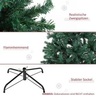 Kerstboom 180 cm PVC