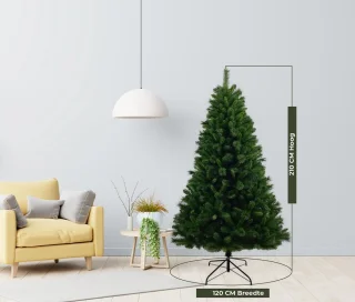 Kerstboom 210 cm 1160 takken