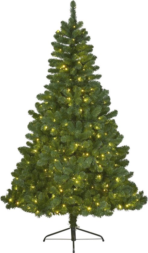 Kerstboom 210 cm Groen met Opvouwbare Standaard