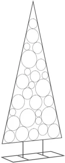 Kerstboom 210cm metaal