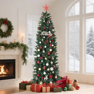 Kerstboom 228 cm voorgelicht