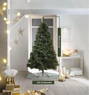 Kerstboom AG 210cm Kunstkerstboom Donkergroen