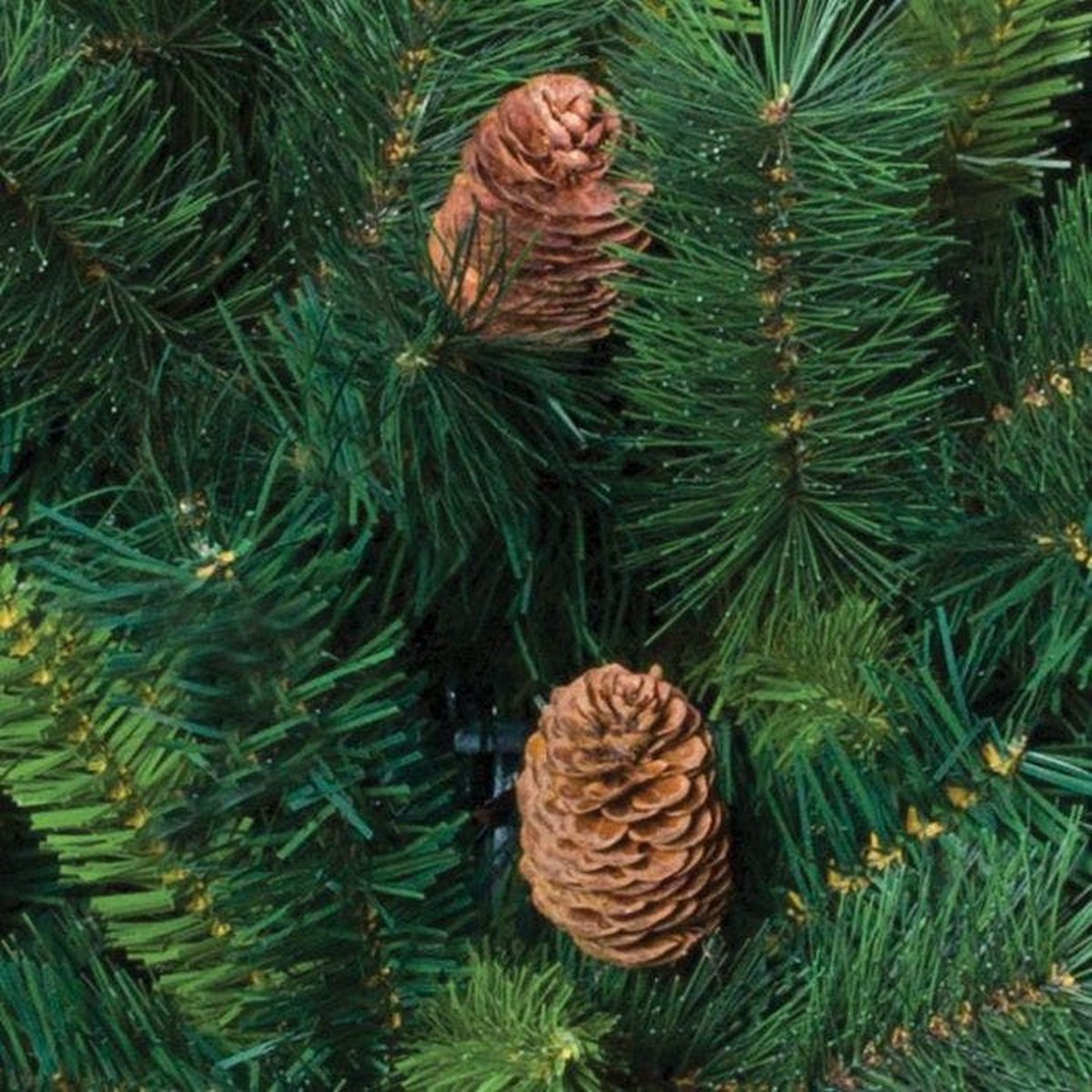 Kerstboom Dennenappels 210 cm