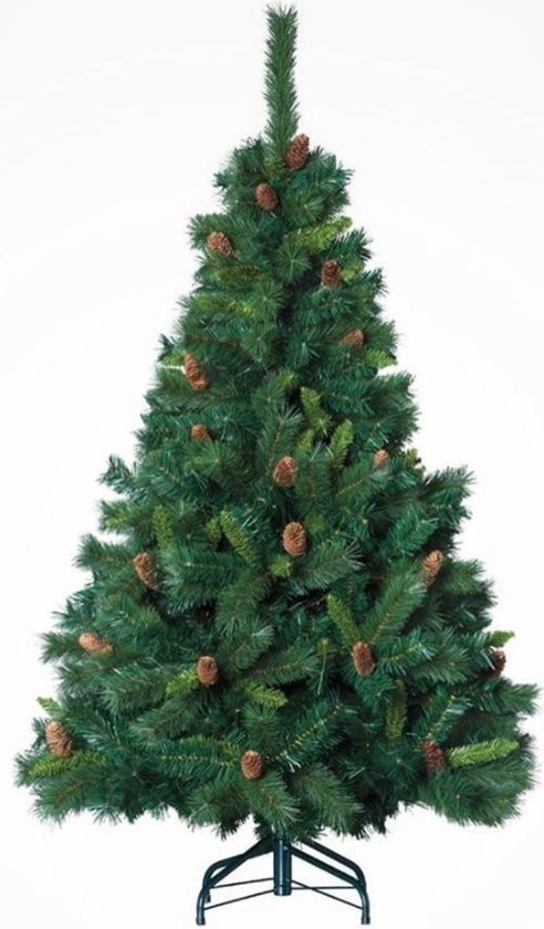 Kerstboom Donkergroen 150 cm met standaard