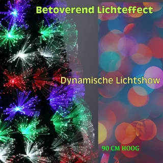 Kerstboom Fiber Optic 90 cm