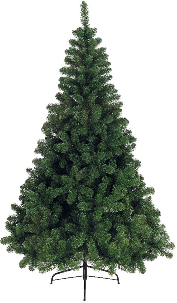 Kerstboom H210 cm met kerstverlichting warm wit 360 LEDs