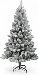 Kerstboom Helsinki kunstboom sneeuw 95 x 24 x 20 cm groen