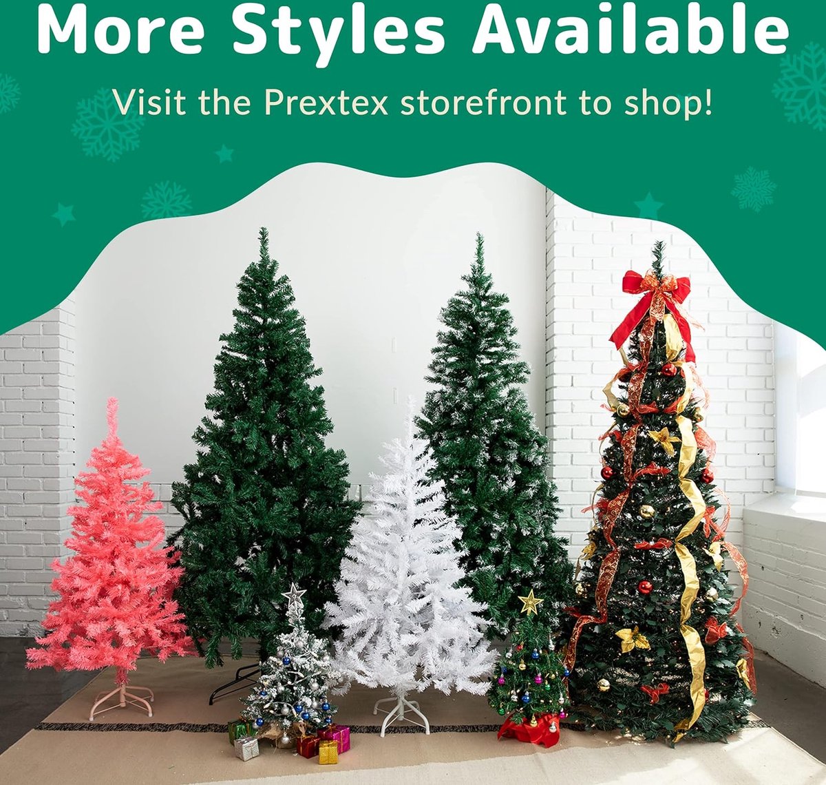 Kerstboom kunstmatig 1,20 m Canadese spar met standaard