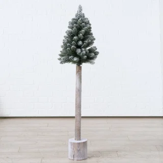 Kerstboom kunststof 130cm Hout