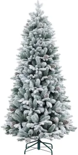 Kerstboom met Sneeuw - 180 cm kunstkerstboom