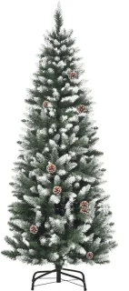 Kerstboom met sneeuweffect - 150 cm