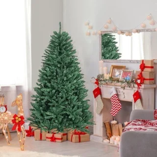Kerstboom met verlichting 180 cm - kunstboom voor binnen