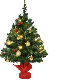 Kerstboom met verlichting 60 cm