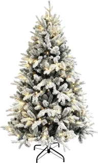 Kerstboom met verlichting Ø116 × 180 cm