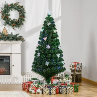 Kerstboom met verlichting Ø60 × 150 cm
