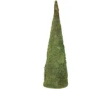 Kerstboom mosdecoratie groen naturel Ø30 cm H100 cm