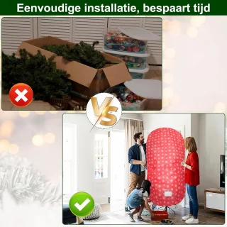 Kerstboom Opberghoes tot 4 Voet