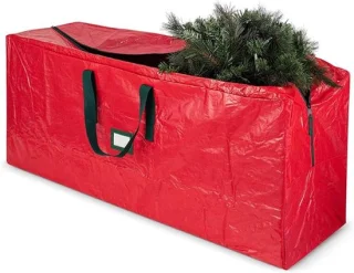 Kerstboom opbergtas 106x25x25 cm - Rood