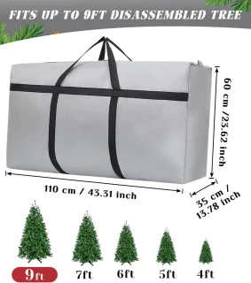 Kerstboom opbergtas 110 cm