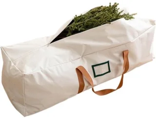 Kerstboom opbergtas – 110 cm – wit