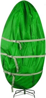 Kerstboom opbergtas 114 x 254 cm groen