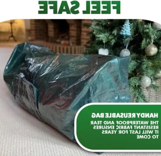 Kerstboom opbergtas 120 cm groen