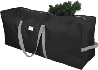 Kerstboom opbergtas 120 x 50 x 38 cm zwart