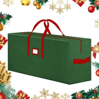 Kerstboom opbergtas 122 cm groen