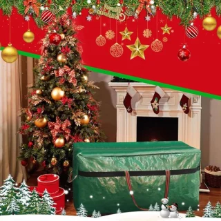 Kerstboom opbergtas 122 x 51 x 38 cm groen