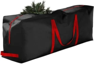 Kerstboom opbergtas 122 x 51 x 38 cm zwart
