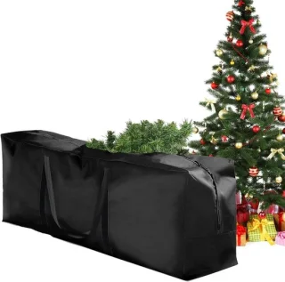 Kerstboom opbergtas - 122 x 55 x 39 cm - groen