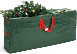 Kerstboom opbergtas 122x34x51 cm groen