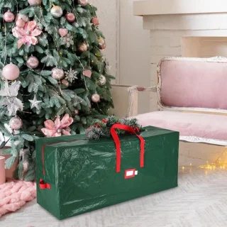 Kerstboom opbergtas - 122x34x51cm - groen