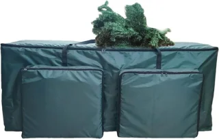 Kerstboom opbergtas 122x38x51cm groen