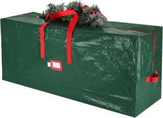 Kerstboom opbergtas 165 x 38 x 76 cm groen