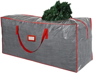 Kerstboom Opbergtas 165x38x76 cm - Grijs