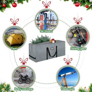 Kerstboom opbergtas 2,3 m - Grijs