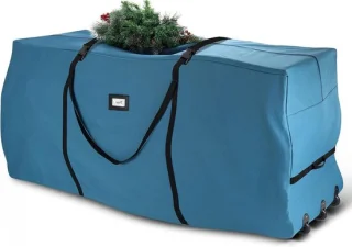 Kerstboom opbergtas 2,7 m grijs