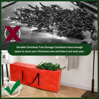 Kerstboom Opbergtas 3-delig, tot 2,3 m