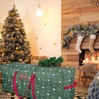 Kerstboom Opbergtas 600D Oxford Groen