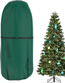 Kerstboom opbergtas - 635 x 635 x 914 cm - groen