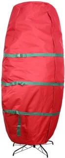 Kerstboom opbergtas 76 x 152 cm rood