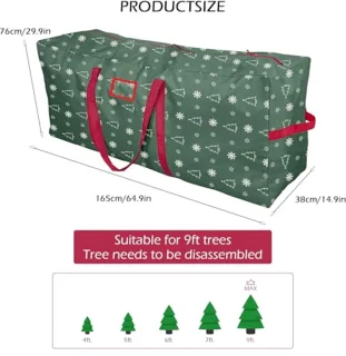 Kerstboom opbergtas 9 ft
