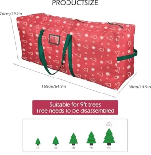 Kerstboom opbergtas 9 ft