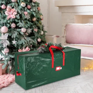 Wat vinden we goed aan de Kerstboom Opbergtas - Boomhoes Groen