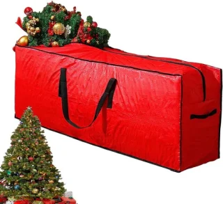 Kerstboom opbergtas extra groot 165 cm groen
