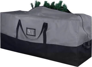 Kerstboom opbergtas grijs