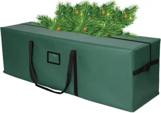 Kerstboom opbergtas groen 135x40x50 cm
