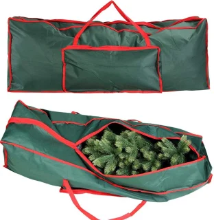 Kerstboom Opbergtas Groot - Groen/Rood