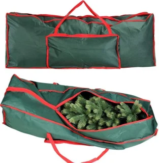 Kerstboom Opbergtas Groot - Groen/Rood